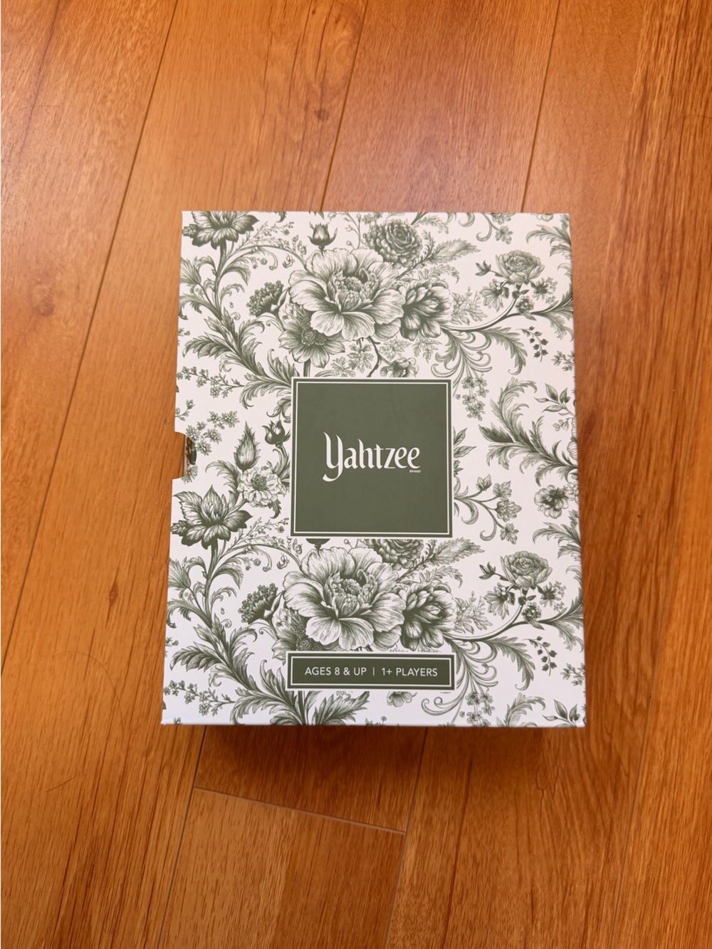 Yahtzee Floral Green Game Book